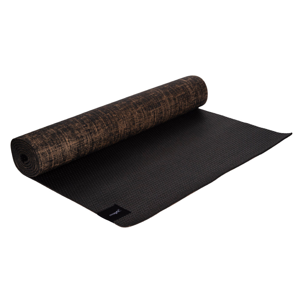 Top recommended  MagFit Jute Yoga Mat 5mm (Black)