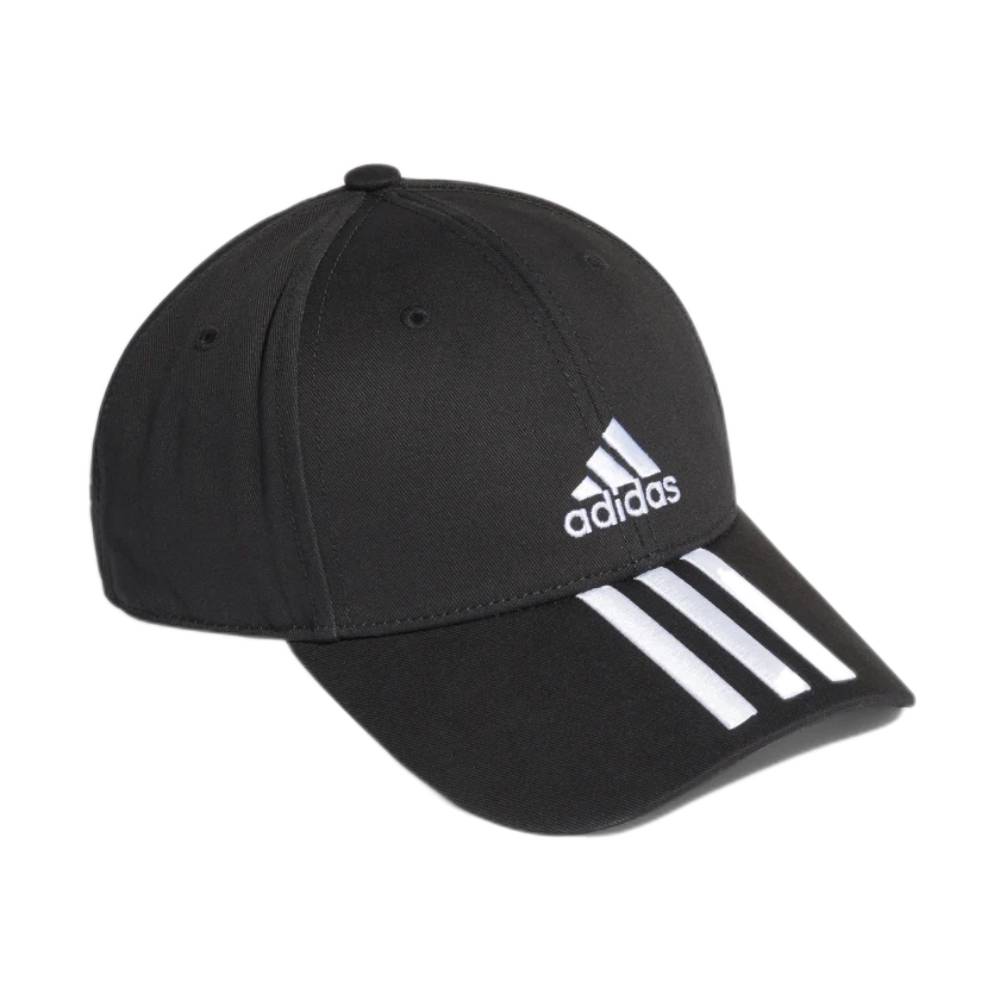 Best Adidas Baseball 3 Stripes Twill Black Cap