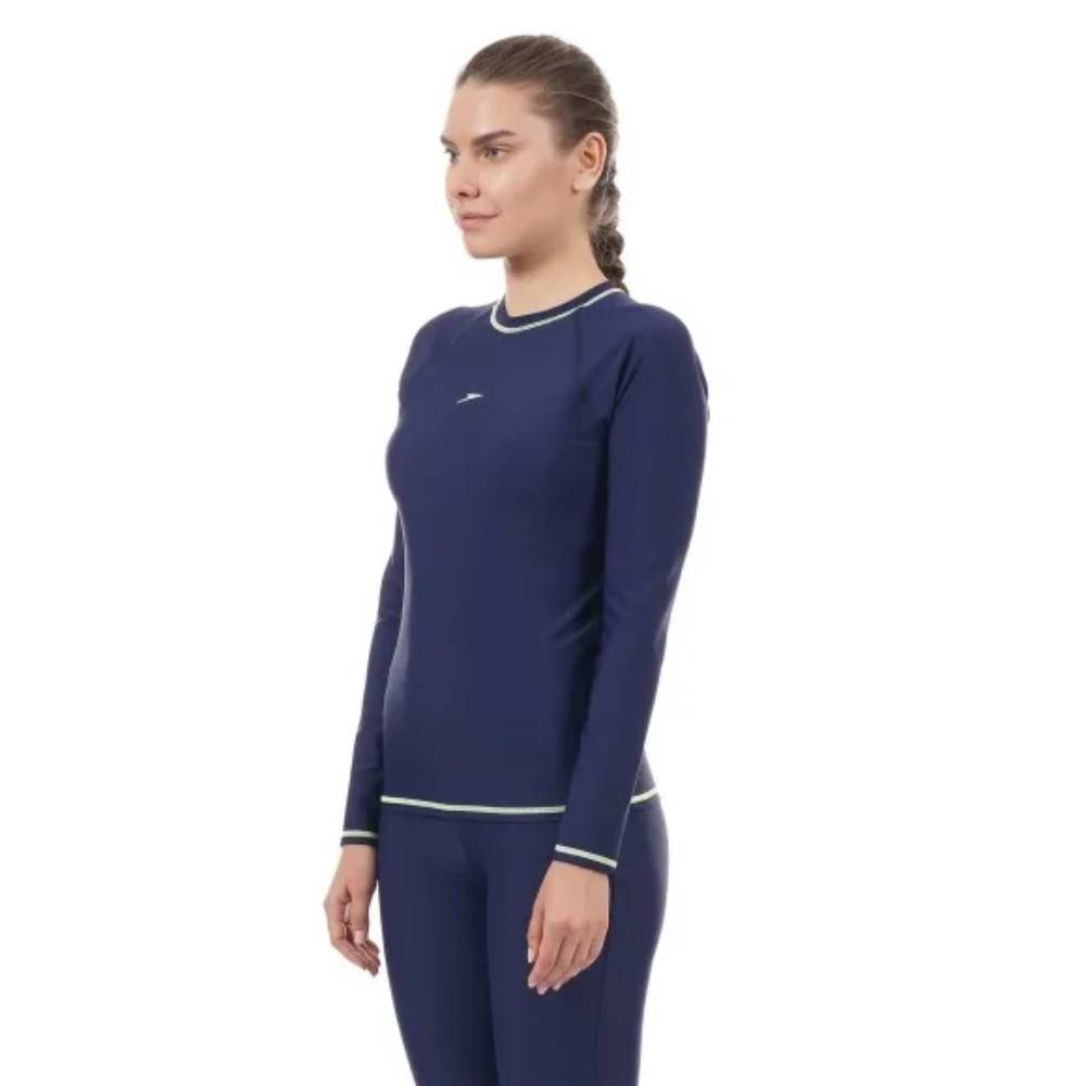 Trending Speedo Women Long Sleeve Suntop