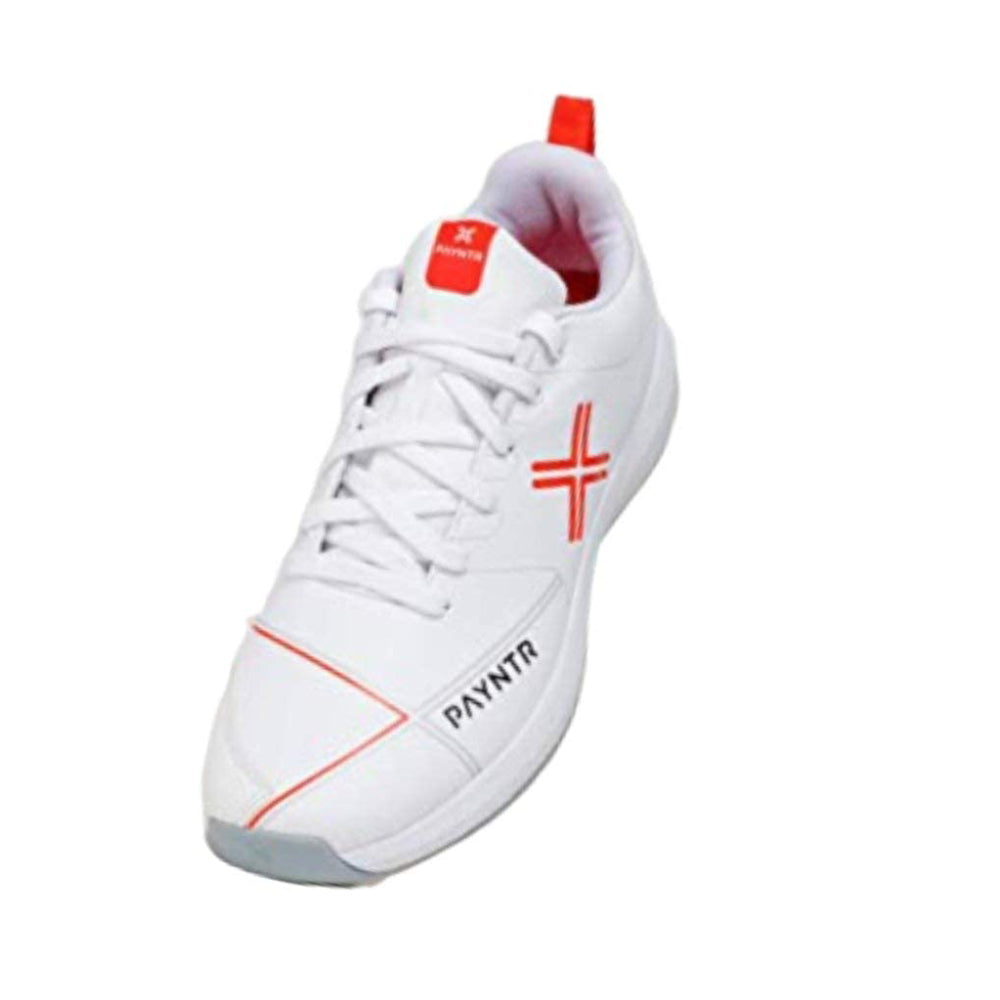 Most recommended PAYNTR Men Batting Spike White Cricket Shoe