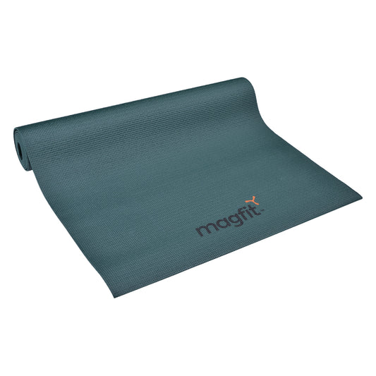 2024 most Recommended  MagFit PVC Yoga Mat 4MM (Dark Green)