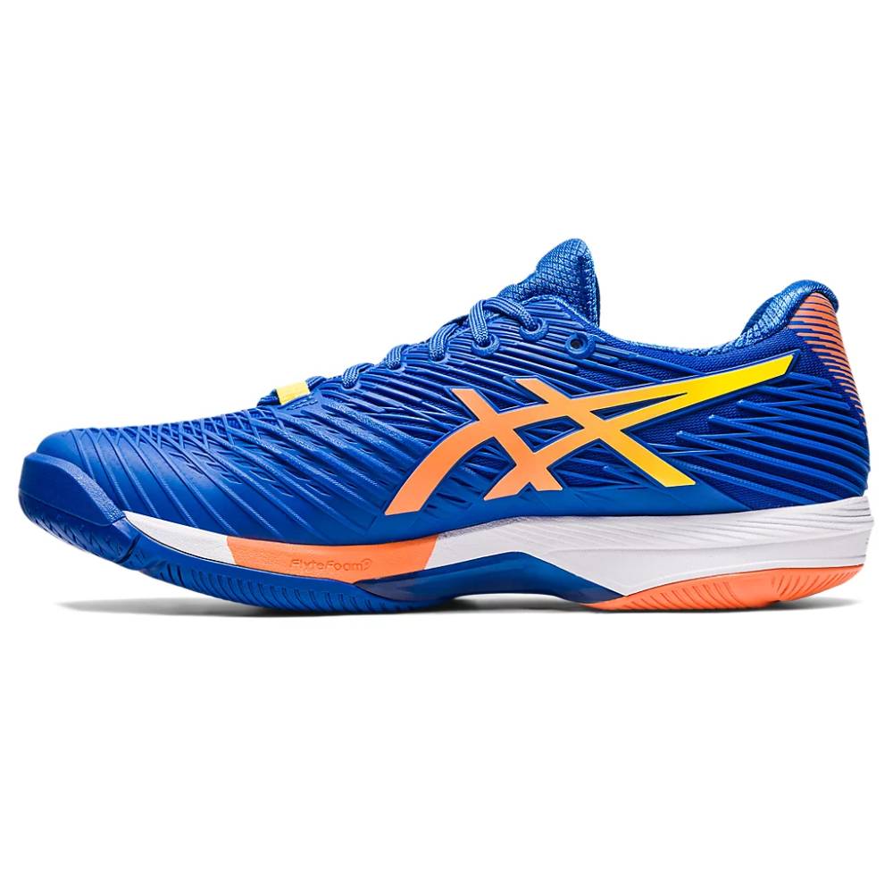 asics Solution Speed FF 2 Novak top tennis Tuna Blue,Sun Peach Shoe