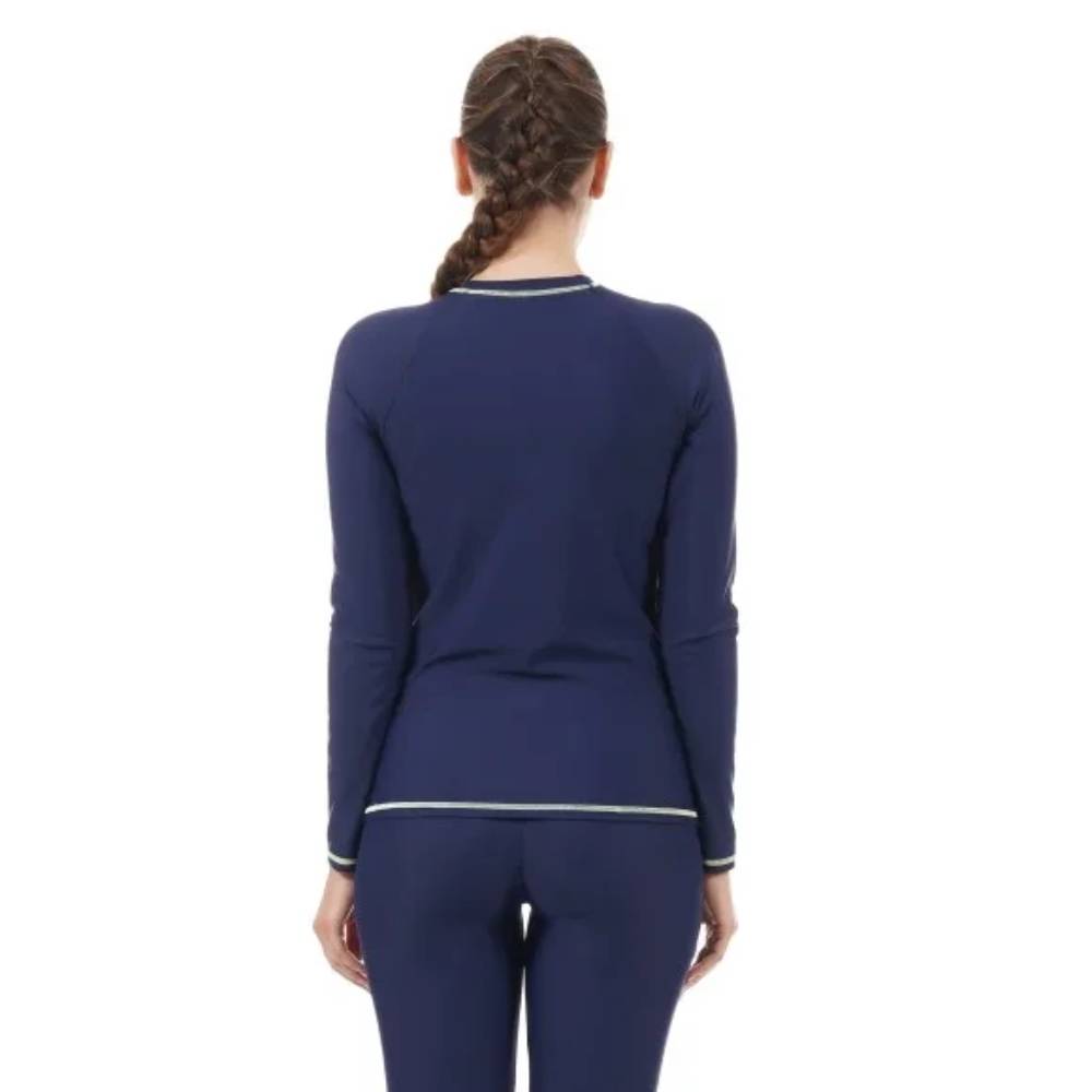 New Speedo Women Long Sleeve Suntop