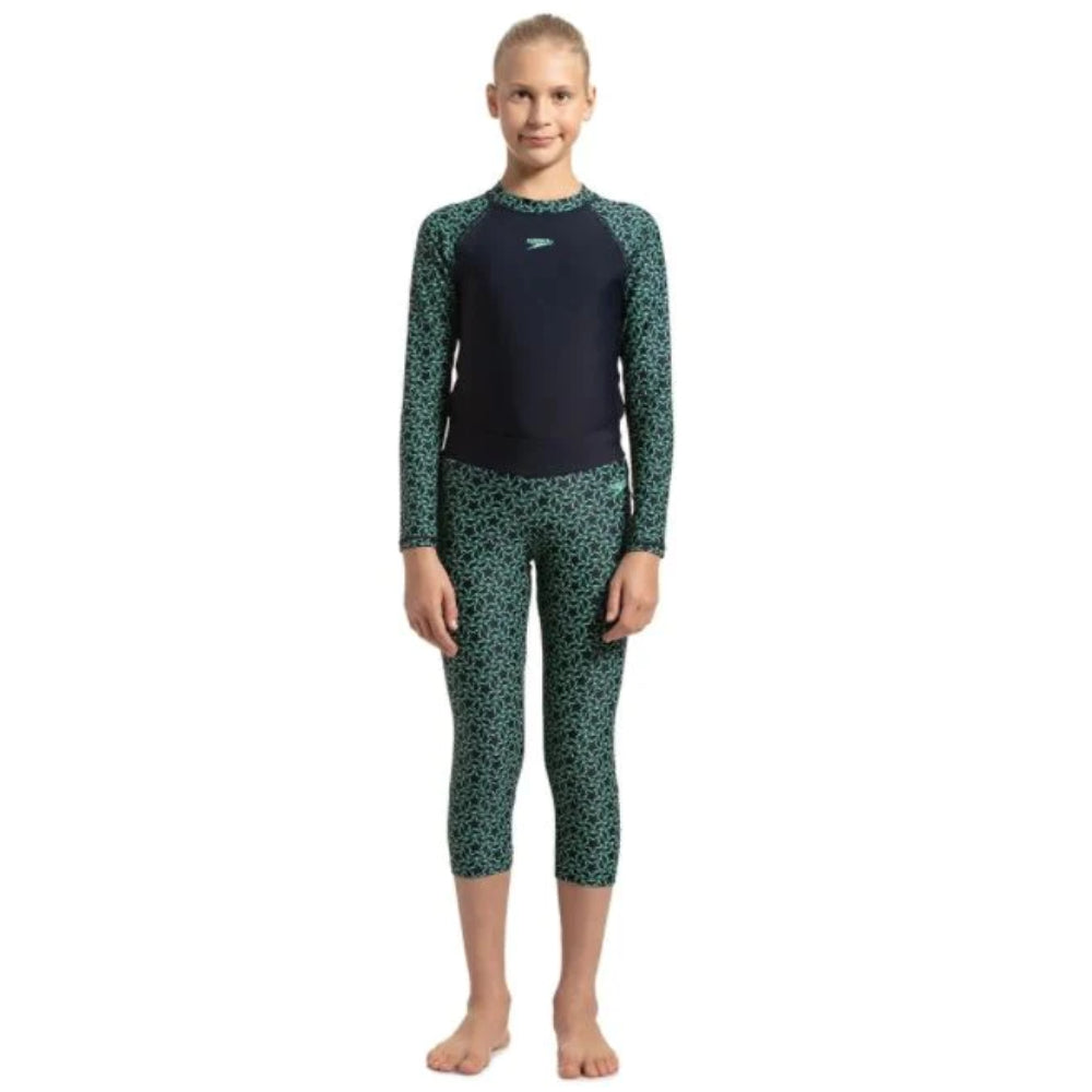 Most comfortable Speedo Girl Boomstar AOP Active Capri