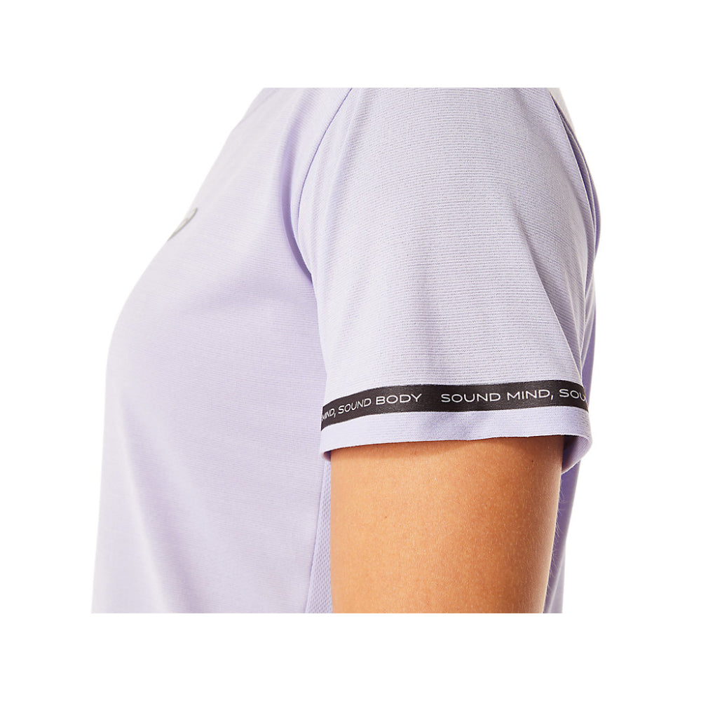 asics everyday comfort race crop Vapor top