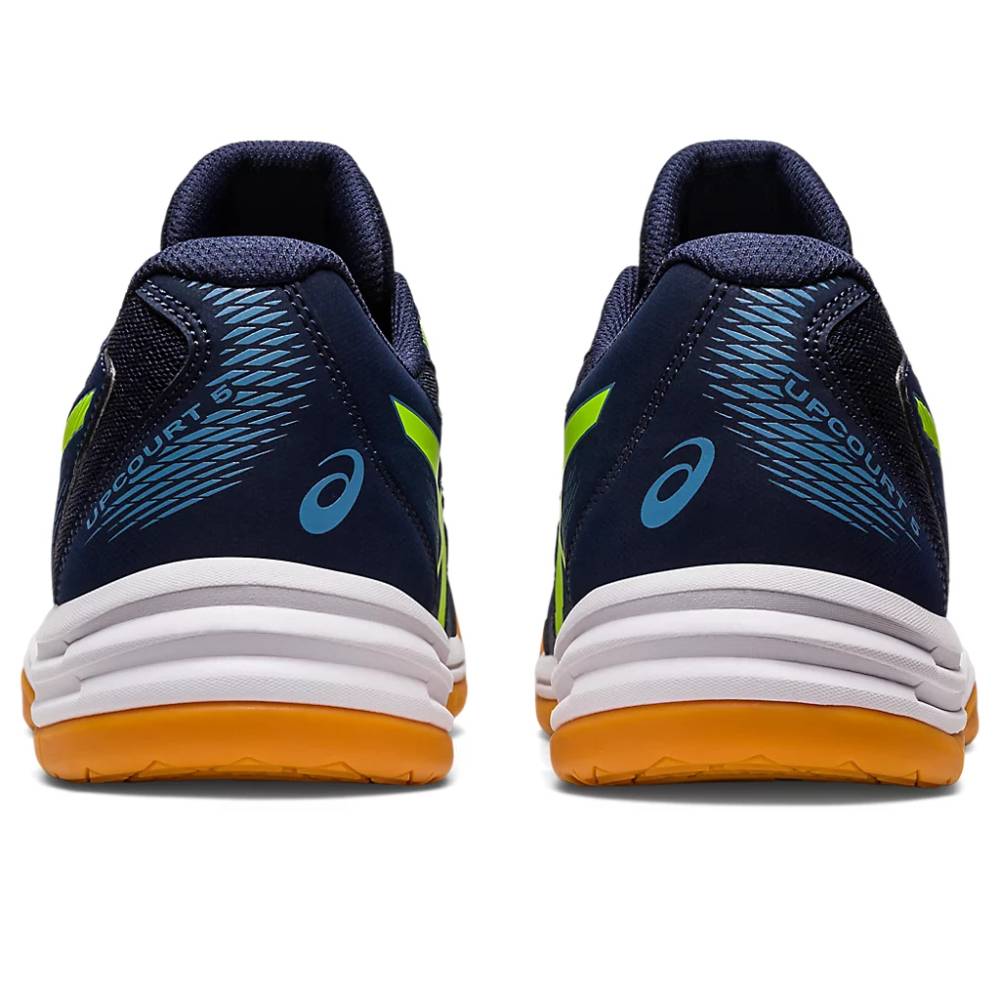 asics Upcourt 5 latest Midnight,Hazard Green Shoes