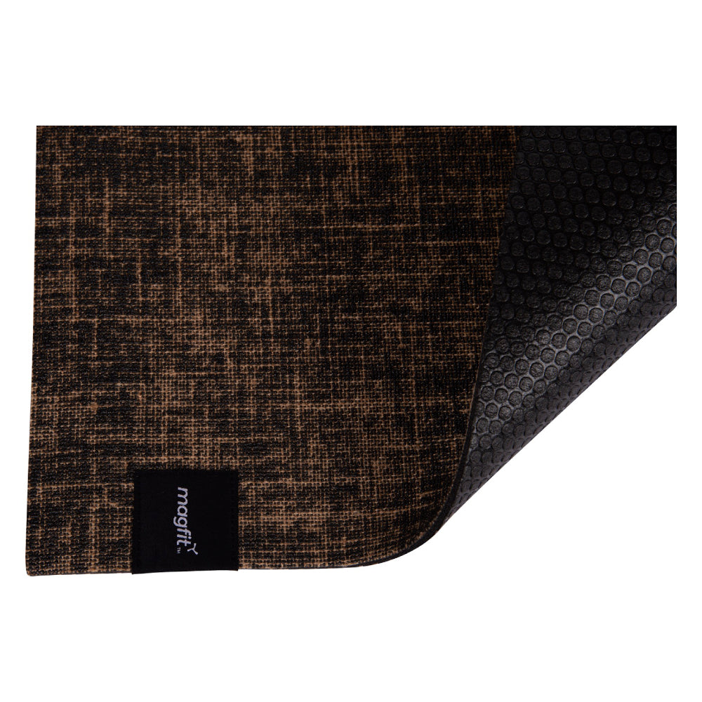 2024 latest MagFit Jute Yoga Mat 5mm (Black)