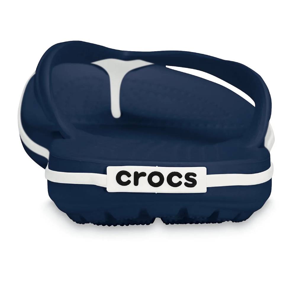 Latest Model CROCS Men Crocband Flip Navy Slipper