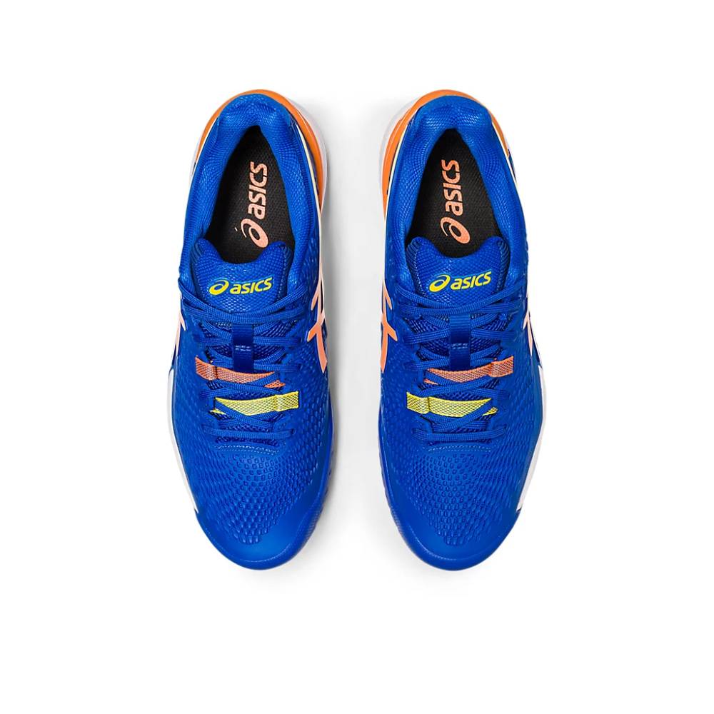 asics Gel-Resolution 9 tennis Tuna Blue,Sun Peach Shoes