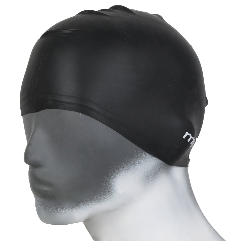 Recommended  MagFit Plain Silicone Swimming Cap (Black)