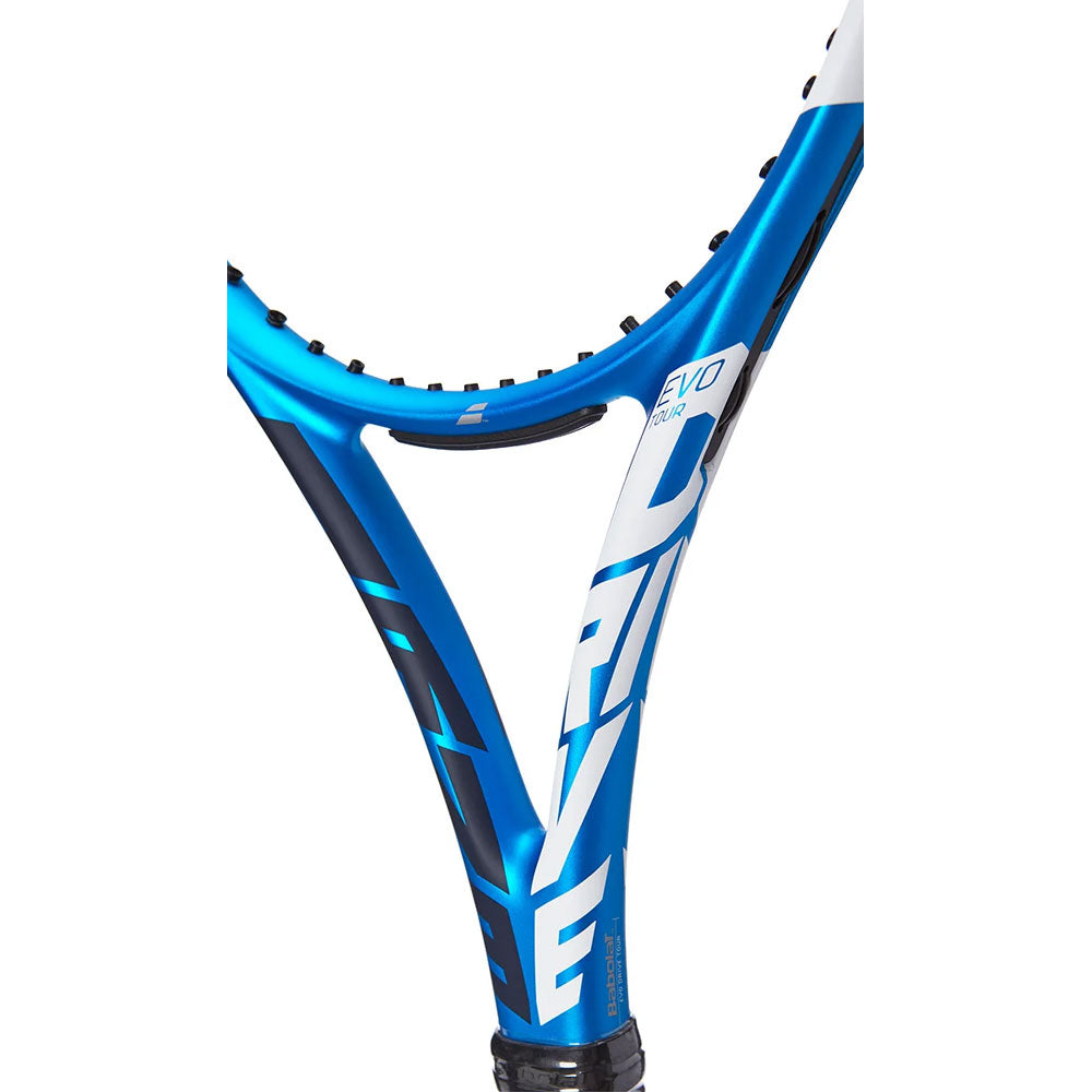 Babolat EVO Drive Tour Unstrung Tennis Racquet (Blue/White)