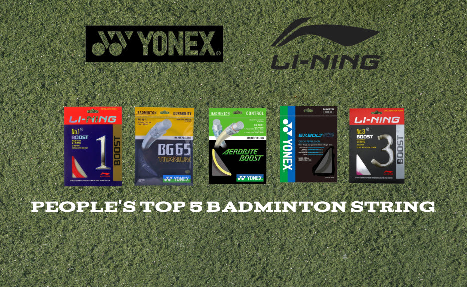 String Badmintoon Top 5 Badminton String – SportsBunker.in