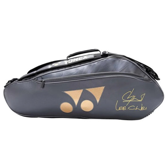 YONEX SSS-3D-Q014-2226-BT6-S Badminton Kit Bag (Plum Kitten/Gold)