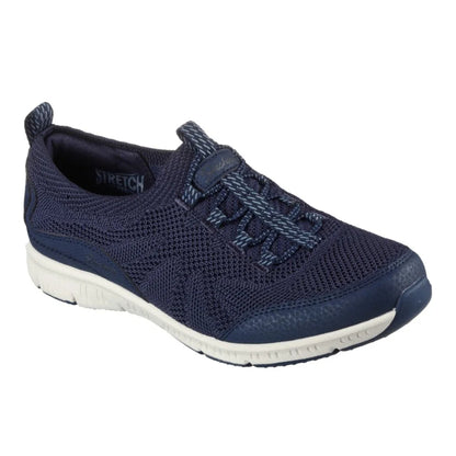 SKECHERS Women's Be-Cool My Goals Casual shoe (Navy)