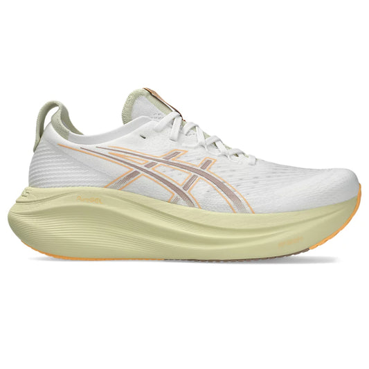 Asics Men's Gel-Nimbus 27 (White/Fawn)