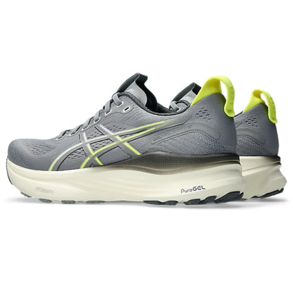 ASICS Men's Gel-Kayano 32 Running Shoe (Gravel/Citron)