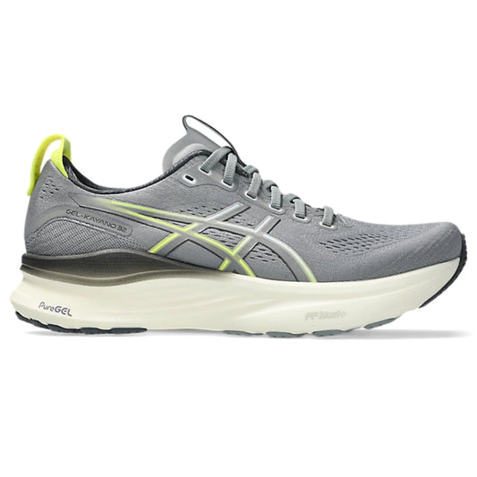 ASICS Men's Gel-Kayano 32 Running Shoe (Gravel/Citron)