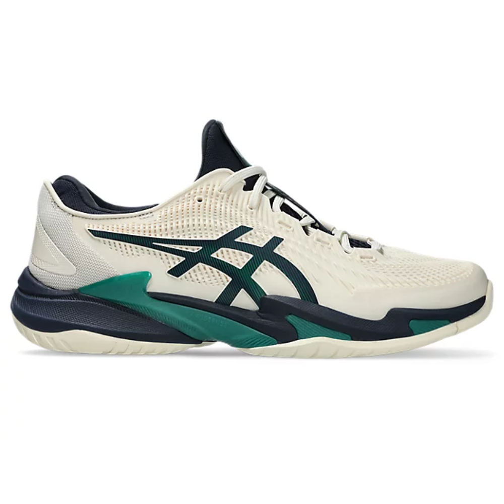 Asics Men's Court FF 3 (Cream/Jasper Green)