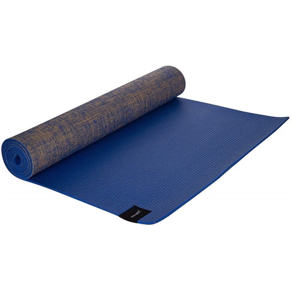 2024 most Recommended  MagFit Jute Yoga Mat 5mm (Blue)