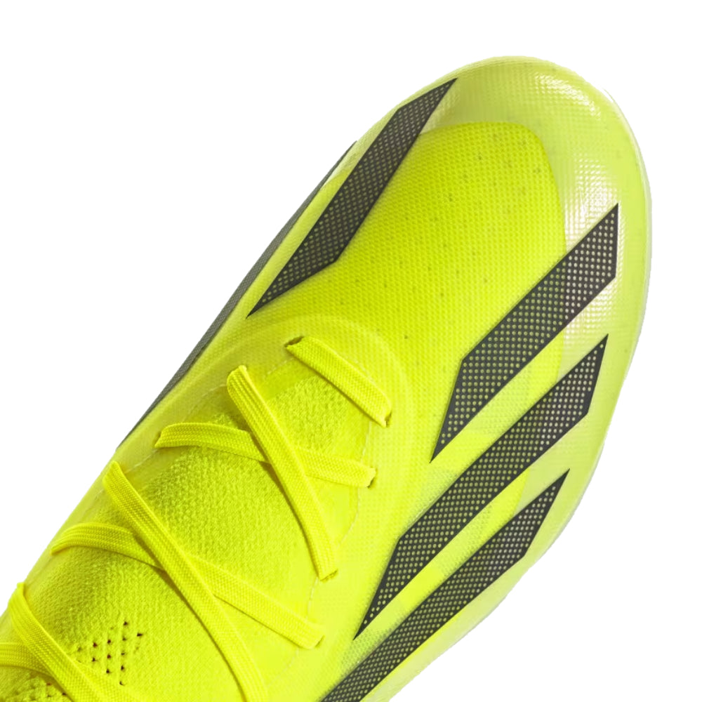 Adidas X Crazyfast Pro Firm Ground Football Shoe (Solar Yellow/Core Black/Cloud White)