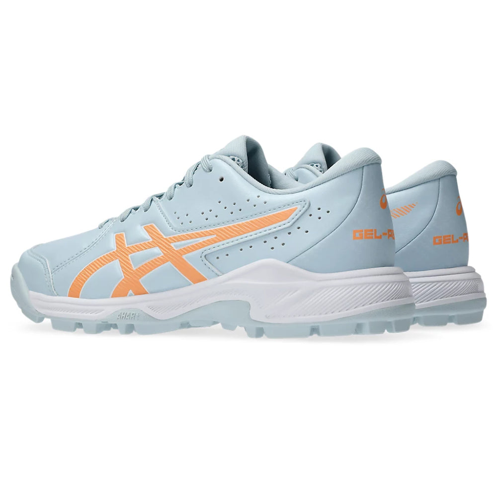 ASICS Boy's Gel-Peake 2 GS Cricket Shoe (Cool Grey/Bright Sunstone)