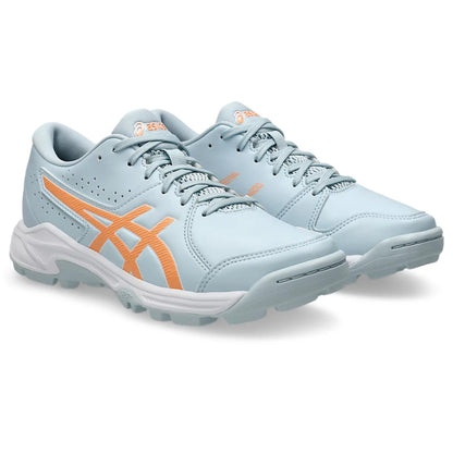 ASICS Boy's Gel-Peake 2 GS Cricket Shoe (Cool Grey/Bright Sunstone)