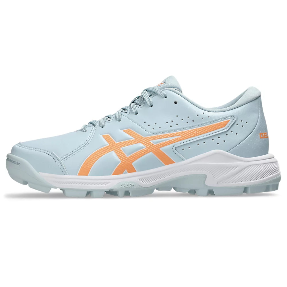 ASICS Boy's Gel-Peake 2 GS Cricket Shoe (Cool Grey/Bright Sunstone)