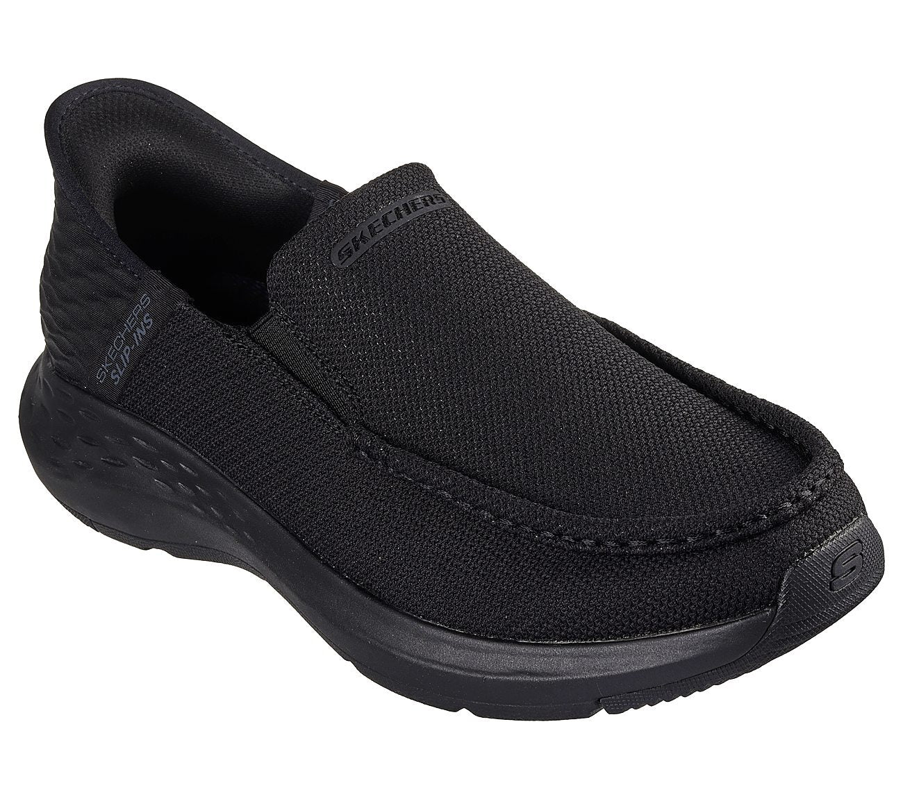 SKECHERS Men's Parson-Ralven Casual Shoe (Black)