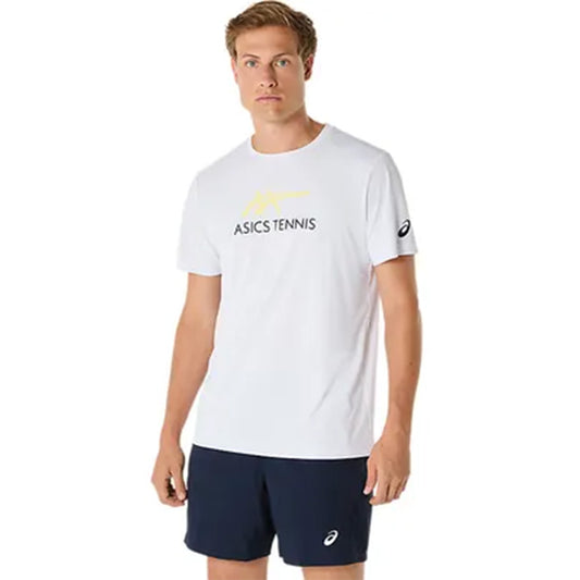 ASICS Men's Court Graphic Tee (White)