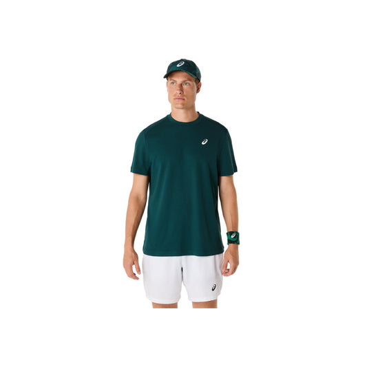 ASICS Men's Court SS Top (Saxon Green)