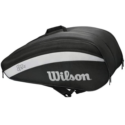 Top WILSON Federer Team 12R Tennis Kit Bag 