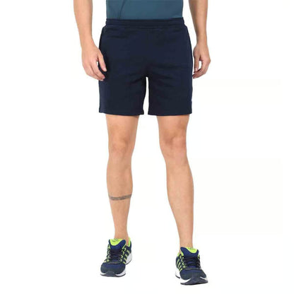 asics best terry embroidered logo 7In midnight Short