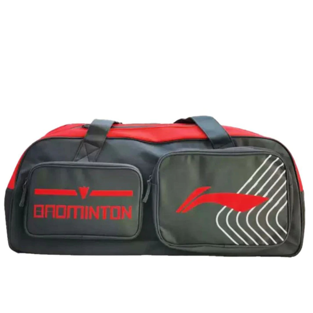 Recommended Li-Ning Square Grey Badminton Kit Bag 