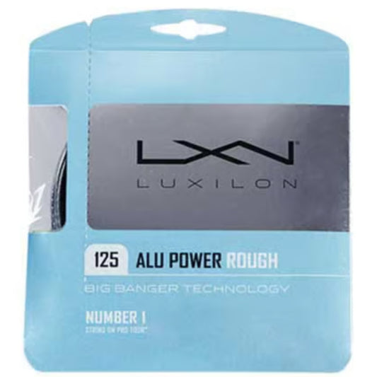 LUXILON Alu Power Rough Tennis String (Silver)