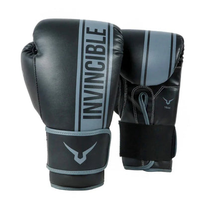 Latest Invincible Tejas Fitness Training Black Boxing Gloves