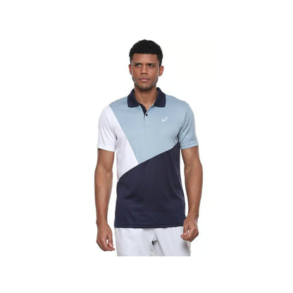 asics latest color blocked polo top