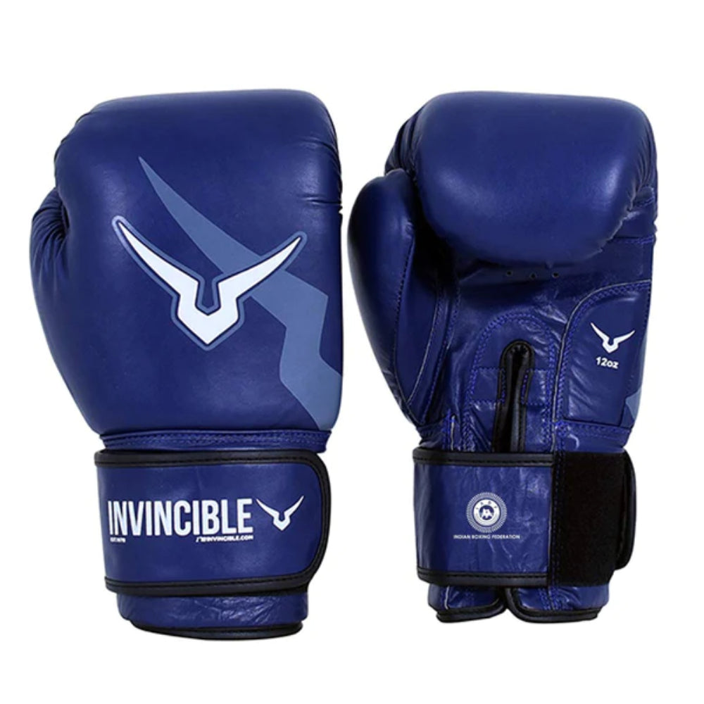 Latest Invincible Extreme Competition Blue Boxing Gloves