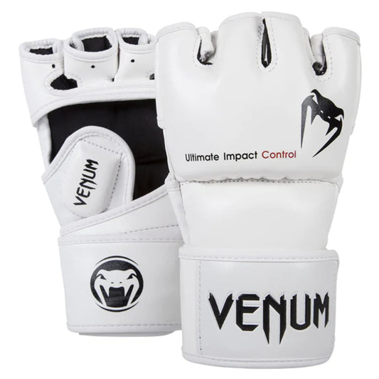 Venum Impact MMA Gloves (White)
