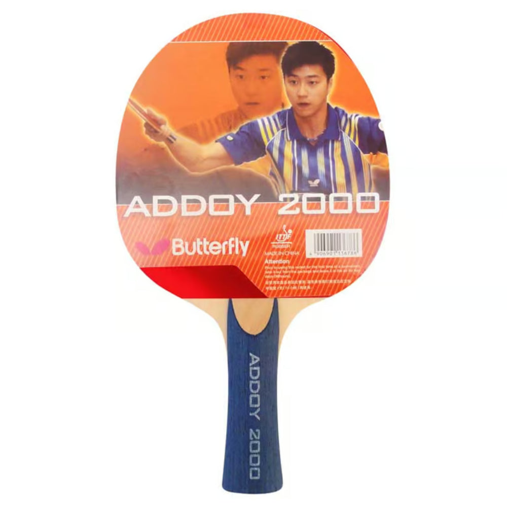 Butterfly Addoy 2000 Table Tennis Bat (Red)