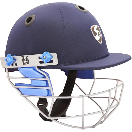 SG Aero-Select Professional Cricket Helmet (Blue)