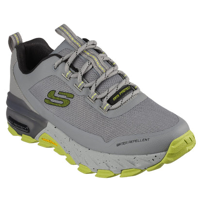 SKECHERS Men's Max Protect-Liberated Running Shoe (Gray)