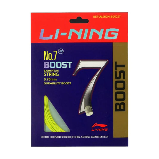 Li-Ning No. 7 Boost Badminton String (Yellow)
