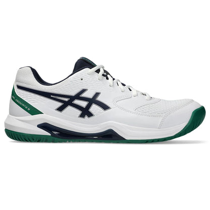 ASICS Men's Gel-Dedicate 8 Tennis shoes (White / Midnight)