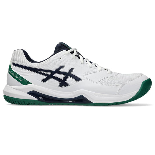 ASICS Men's Gel-Dedicate 8 Tennis shoes (White / Midnight)