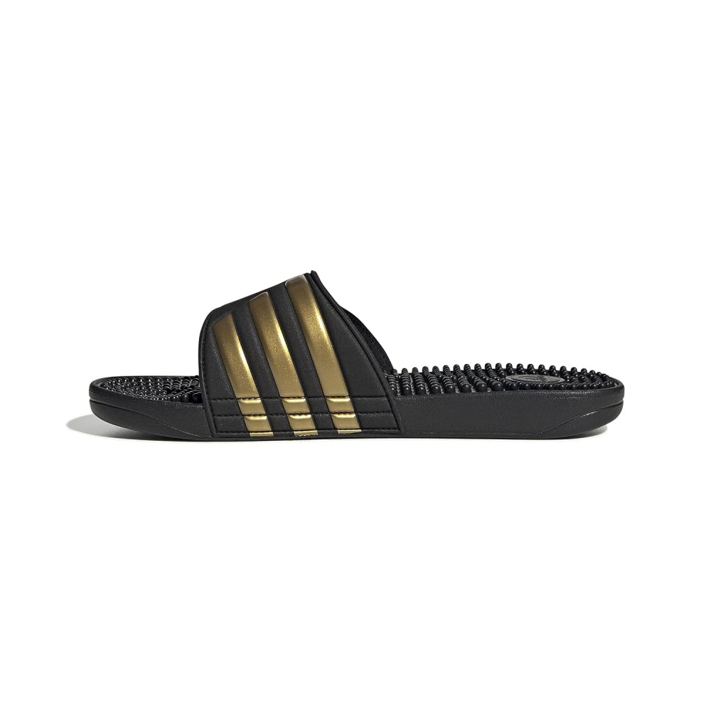Adidas Men's Adissage Slide (Core Black/Gold Metallic/Core Black)