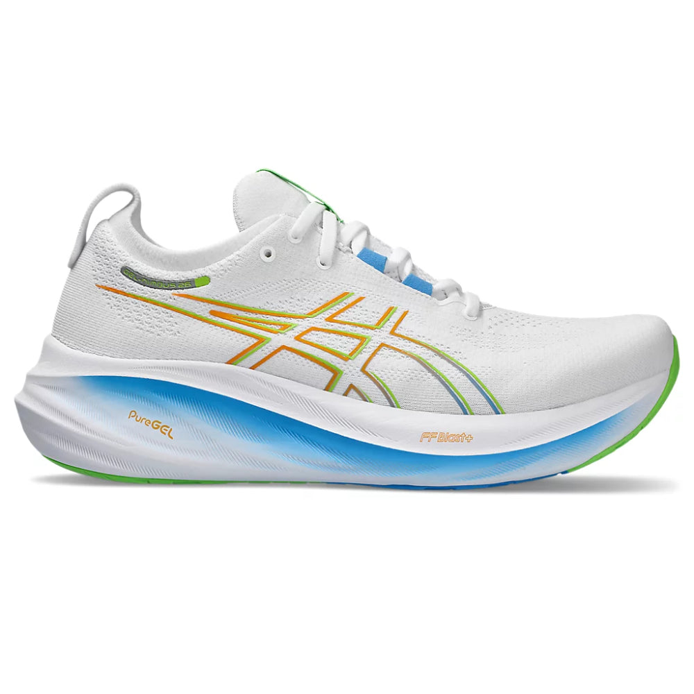 asics latest gel-nimbus White shoes