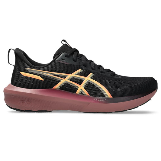 ASICS Men's Gt-1000 14 Running Shoe (Black/Vivid Coral)