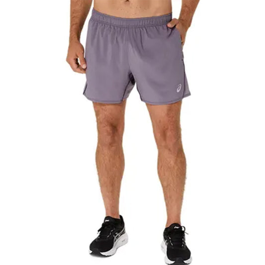 ASICS Men's Silver 5In Short (Lavender Grey)