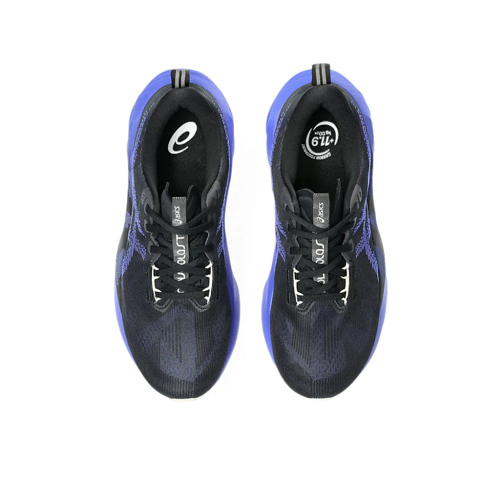 ASICS Men's Novablast 5 Running Shoe (Black/Cobalt Burst)