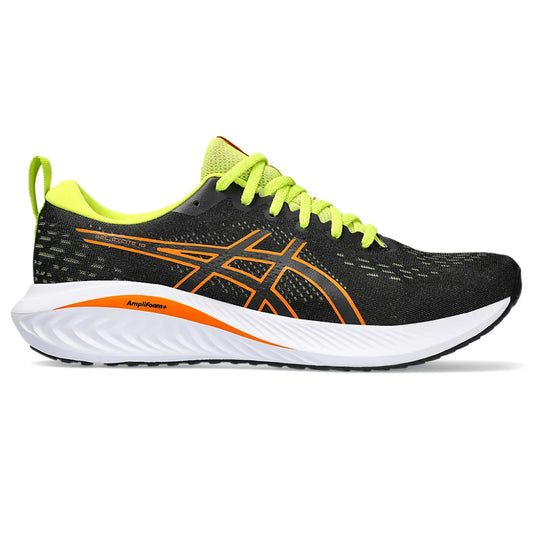 asics latest Gel Excite  Black,Bright Orange Shoes